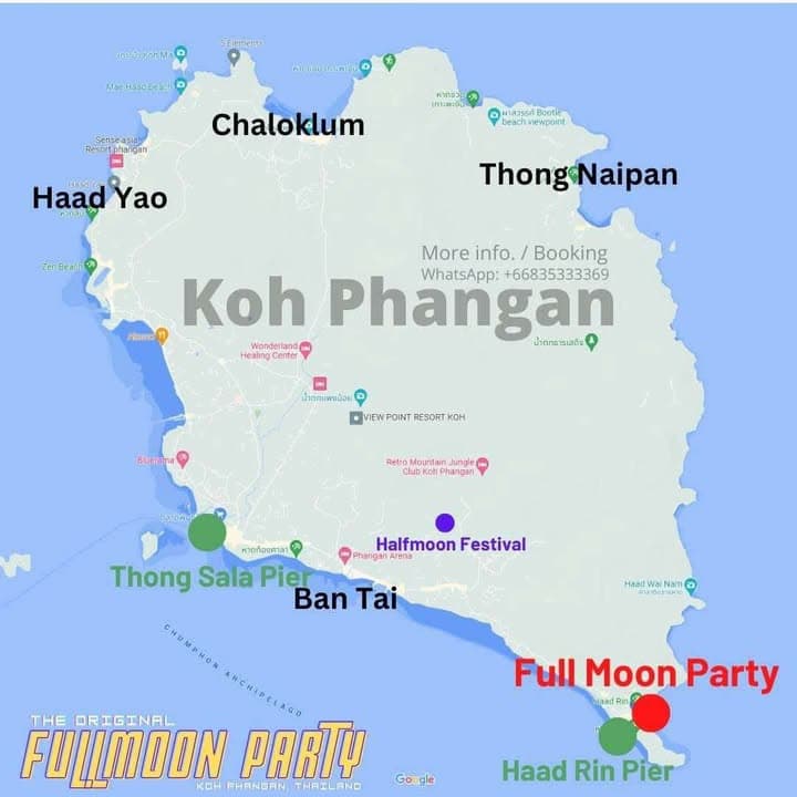 ภาพรวมเกาะพะงัน